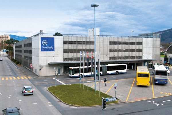 Aperçu: Parking P+R de Sous-Moulin